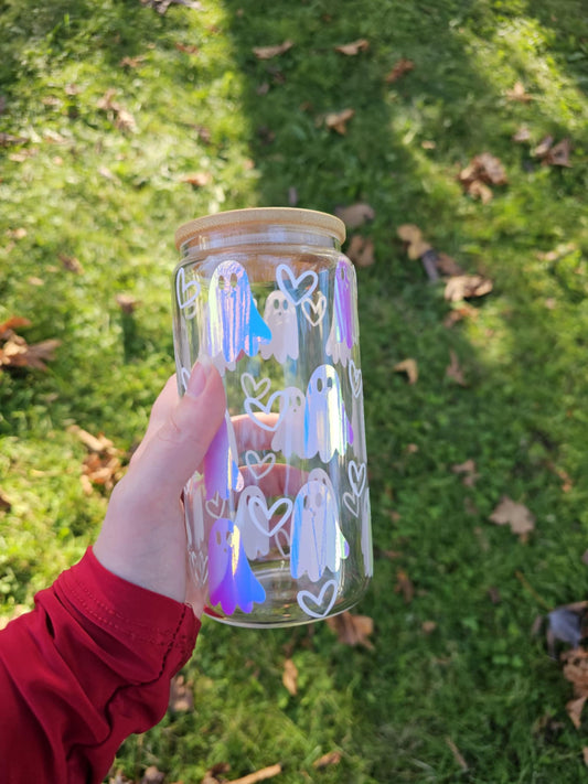 Holographic Ghost Glass Can